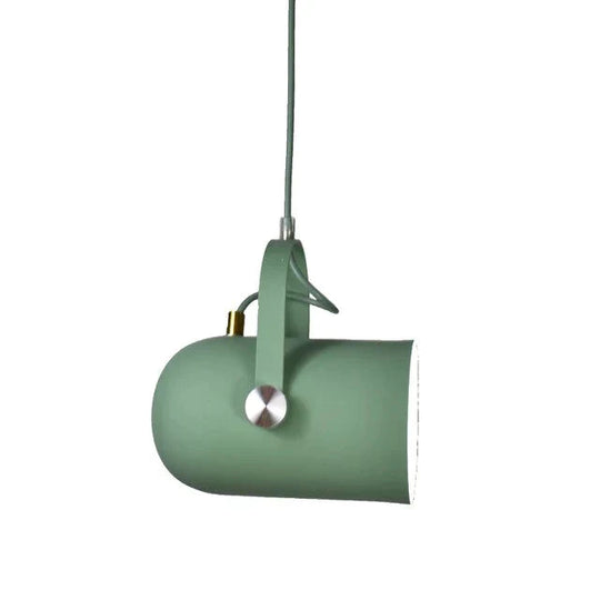 Nordic Modern E27 Pendant Light Single Headlights Lighting Decor Luminaire Droplight Lamp Green /