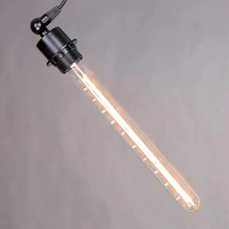 Vintage Flute - Inspired Pendant Lamp - Industrial Retro Lighting For Kitchen Bar And Living Room