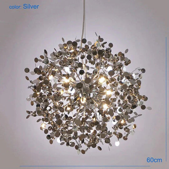 Pendant Light Stainless Steel Shade Dining Room Led Lamps Foyer Modern Golden Lighting Restaurant