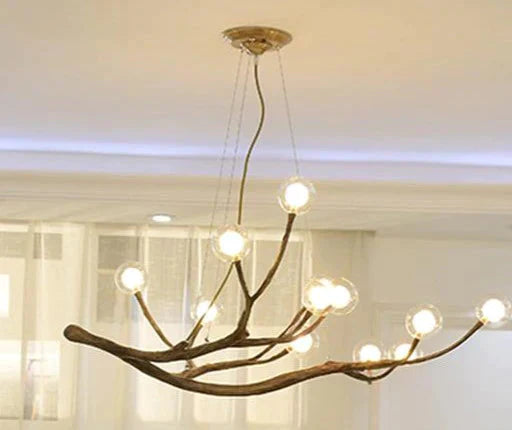 Nordic Lamp Led Pendant Lights Resin Iron Glass Bubble Industrial Restaurant Bedroom Hanging Loft