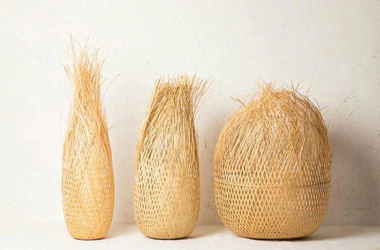Chinese Bamboo Pendant Lights Led Hang Lamps For Home Luminaire Design Japanese Loft Hanging Lustre