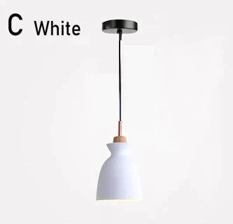 Pendant Lights Nordic Personality Art Creative Macaron Restaurant Living Room Bedroom Office Solid