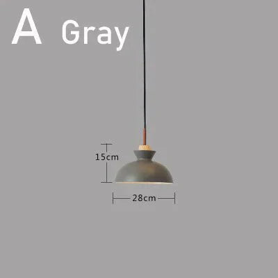 Pendant Lights Nordic Personality Art Creative Macaron Restaurant Living Room Bedroom Office Solid