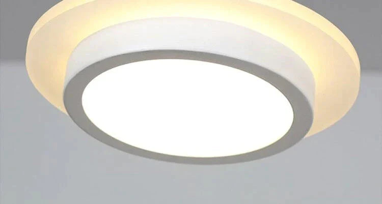 White Coffee Black Pendant Lights For Dining Living Room Simple Lighting Acrylic Lamps Luminaire