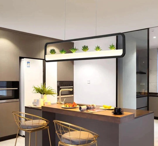 White Natural Green Pendant Lights Used To Decorate The Dining Room Living Indoor Lamp Luminaire