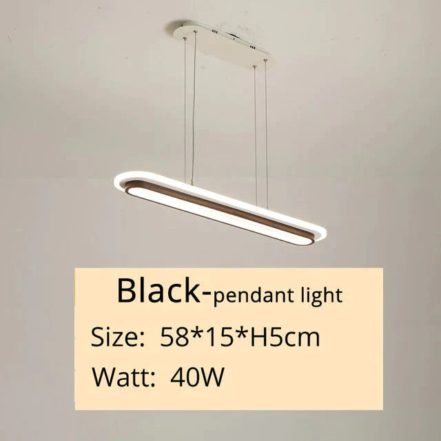 Pendant Lights For Living Hallway Corridor Dining Room Lighting Lamp Modern New Fixture White Black
