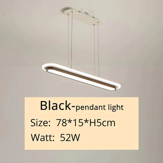Pendant Lights For Living Hallway Corridor Dining Room Lighting Lamp Modern New Fixture White Black