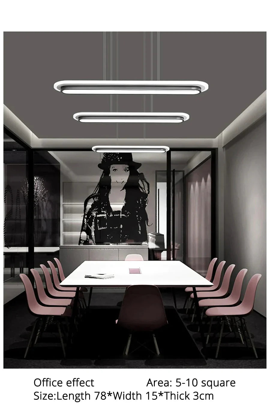 Pendant Lights For Living Hallway Corridor Dining Room Lighting Lamp Modern New Fixture White Black