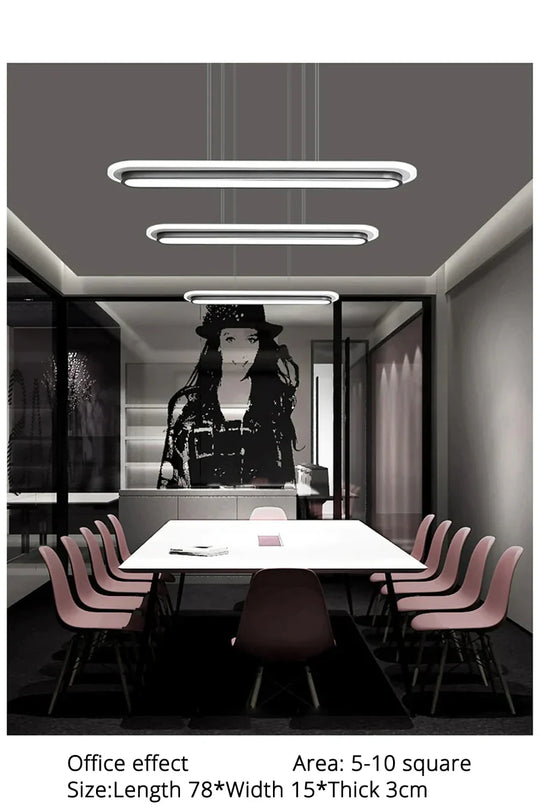 Pendant Lights For Living Hallway Corridor Dining Room Lighting Lamp Modern New Fixture White Black