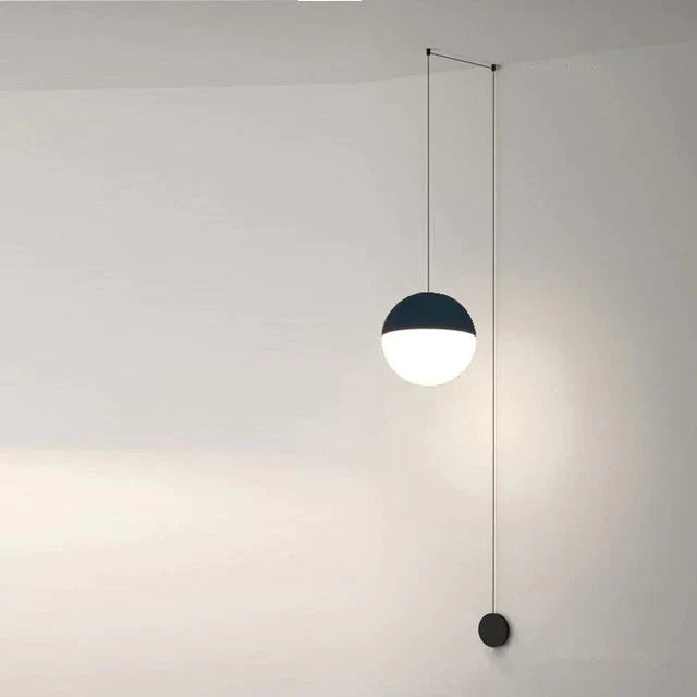 Bedside Modern Pendant Lamp Led Wire Suspension Lights Chandelier Loft Decor Kitchen Island Glass