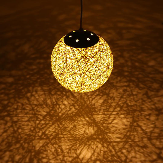 Projection Lamp Romantic Star Night Light Rattan Ball Table Usb Charging Sepak Takraw For Home