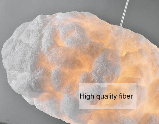 Nordic Clouds Pendant Lights Silk Lamp Dark Hanglamp Personality Decorate Hanging Light For Hotel