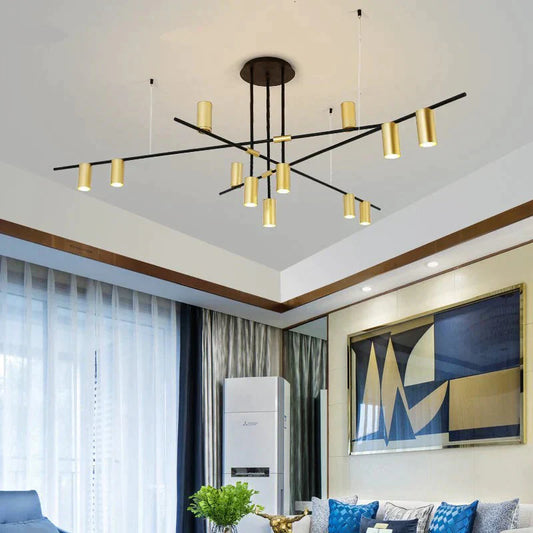 Scandinavian Post - Modern Led Ceiling Chandeliers Lighting Creative Designer Hanging Lamp Dining