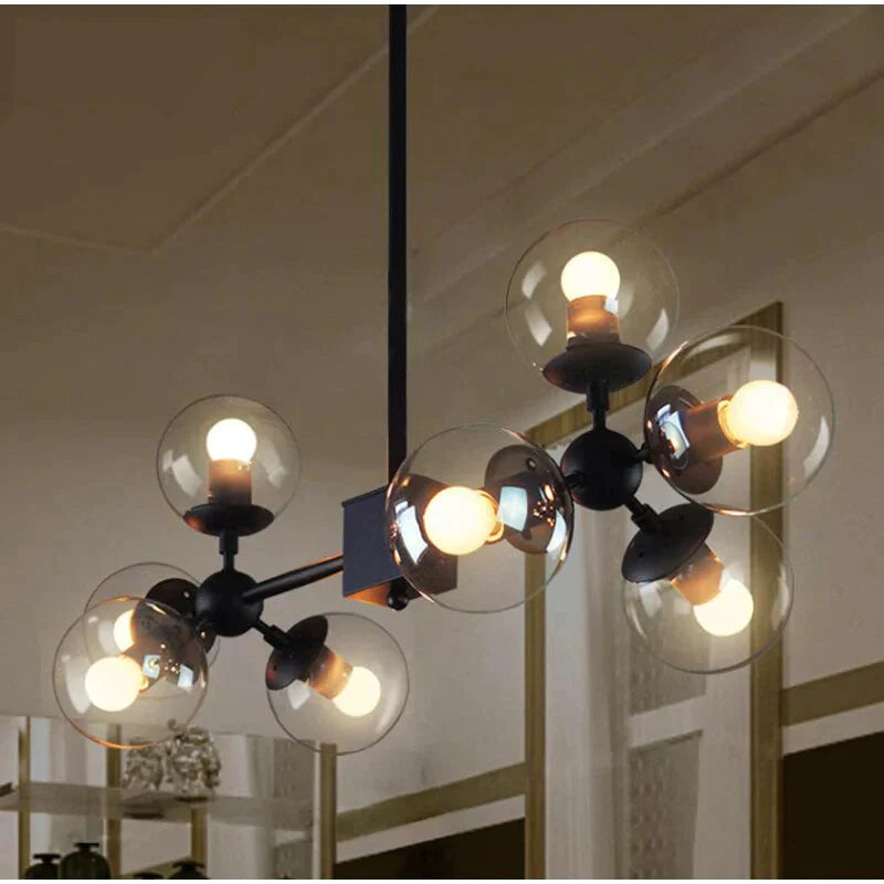 Modern Glass Pendant Light Nordic Dining Room Kitchen Hanglamp Designer Hanging Lamp Avize Lustre