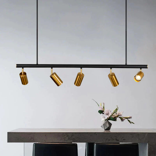 Europe Nordic Copper Brass Pendant Lights Modern Lamp Bedroom Dinning Bar Hanglamp Golden Spotlight