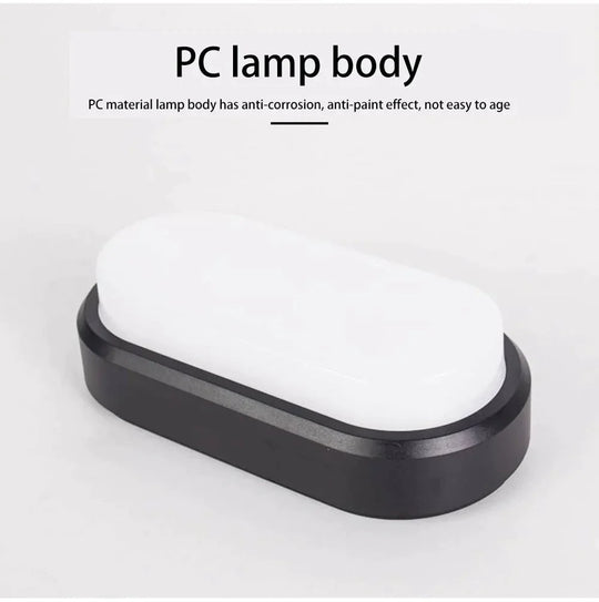 12W 15W Led Waterproof Ceiling Lights Ultra - Thin Elliptic Lamps For Balcony Living Room Kitchen