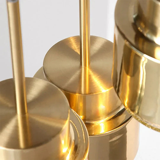 Pendant Lights Hanglamp Hanging Lamp Nordic Golden Restaurant Bedroom Bedside Metal Simple