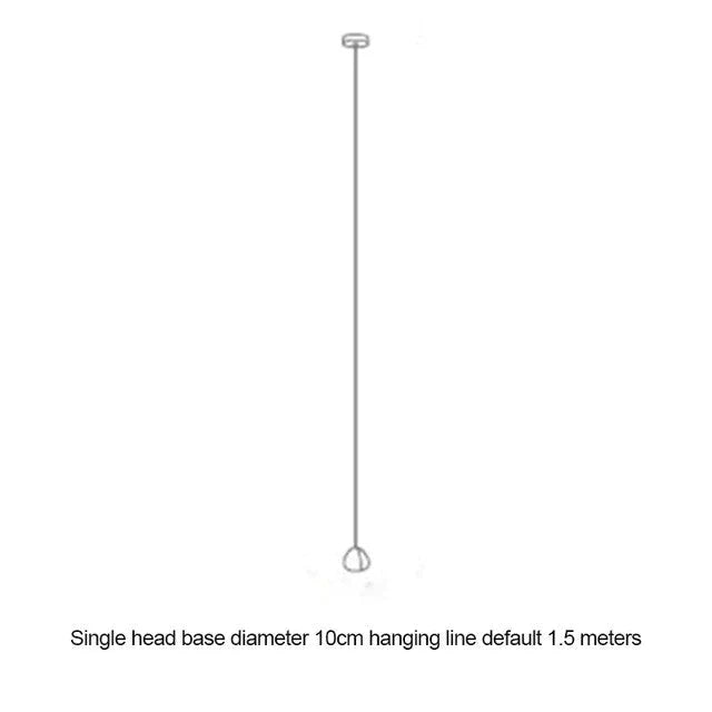 Crystal Chandeliers Lighting Loft Hanging Lamp Staircase Modern Luxury Long Wire Cristal Balls