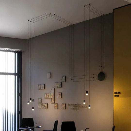 Simple Hanging Lamp Minimalist Pendant For Home Living Meeting Room Corridor Bedroom Lighting