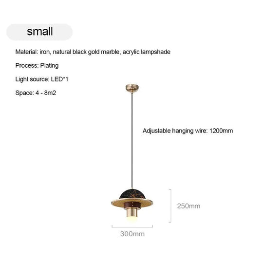 Nordic Pendant Lamp Light Luxury Bedside Lights Hanging Lighting Restaurant Bar Teahouse Hall