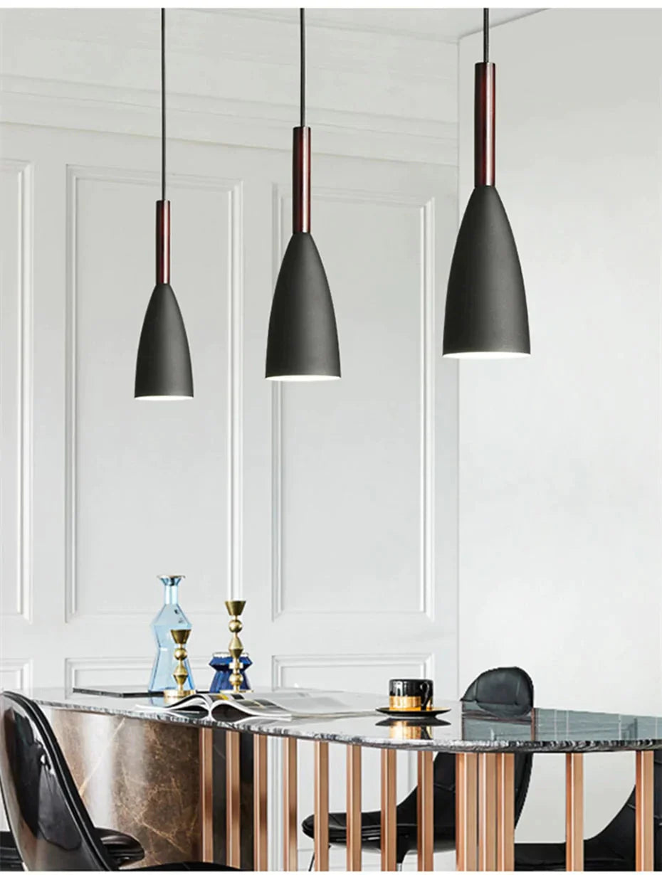 Nordic Simple Pendant Light E27 Led Modern Led Hanging Lamp For Bedroom Living Room Lobby
