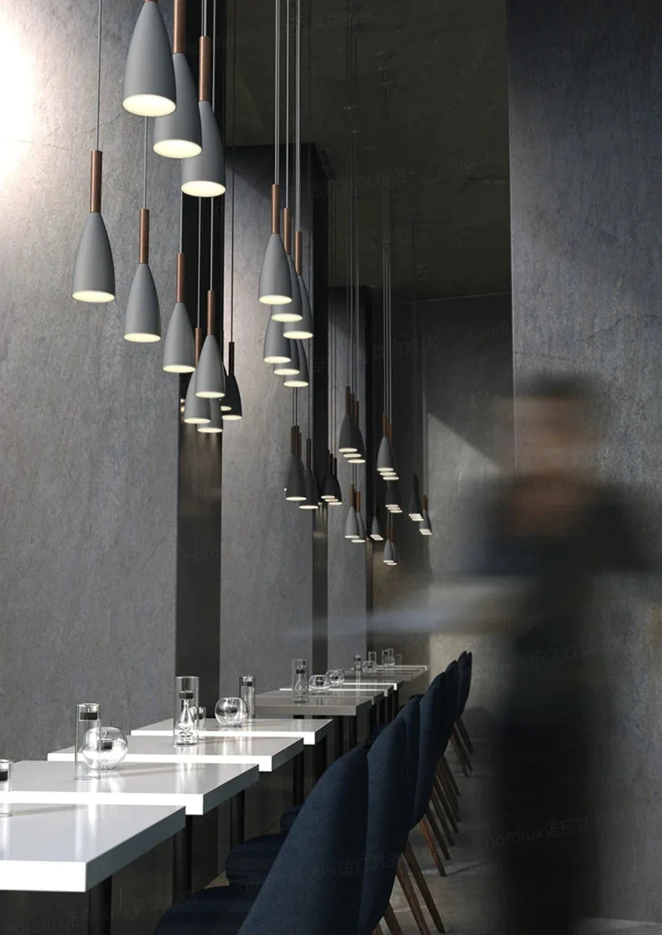 Nordic Simple Pendant Light E27 Led Modern Led Hanging Lamp For Bedroom Living Room Lobby