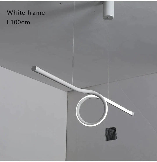 Blue Time Led Pendant Light For Home Modern Ceiling Lamp Dining Room Kitchen Living Hanging
