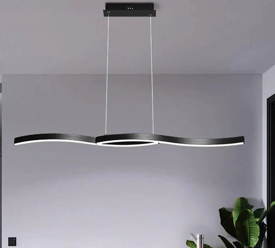Acrylic Modern Led Pedant Light Hanging Lamp 120Cm 100Cm New Pendant For Dining Room Kitchen Office