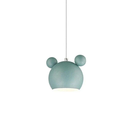 Pendant Lights Nordic Macaron Wrought Iron Personality Cute Lighting Cartoon Corridor Bedroom