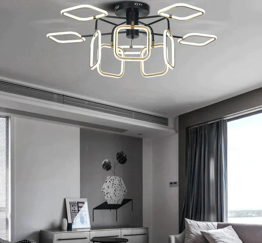 Nordic Pendant Lights Creative Led Aluminum Gold Lamp For Kids Room Living Bar Restaurant Retro