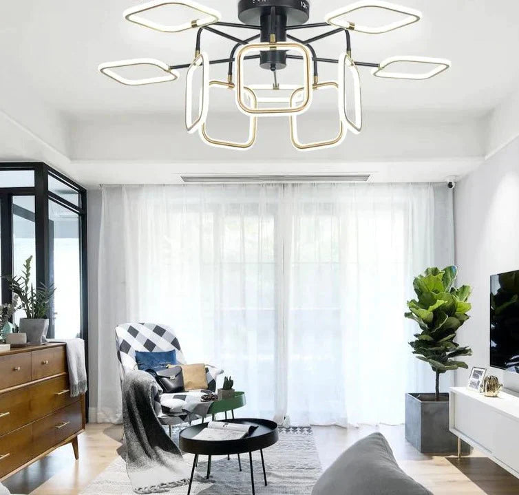 Nordic Pendant Lights Creative Led Aluminum Gold Lamp For Kids Room Living Bar Restaurant Retro