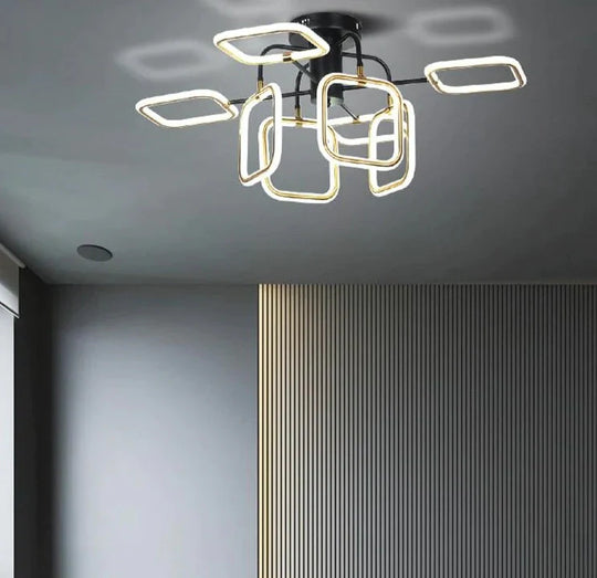 Nordic Pendant Lights Creative Led Aluminum Gold Lamp For Kids Room Living Bar Restaurant Retro