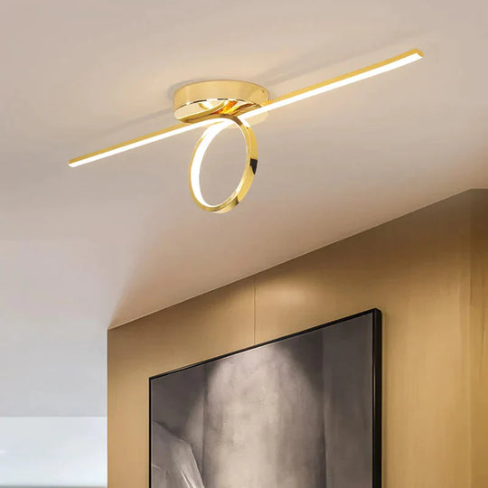 Chrome Gold Plated Pendant Lights For Dining Room Kitchen Corridor Lamp Hanging Fixtures