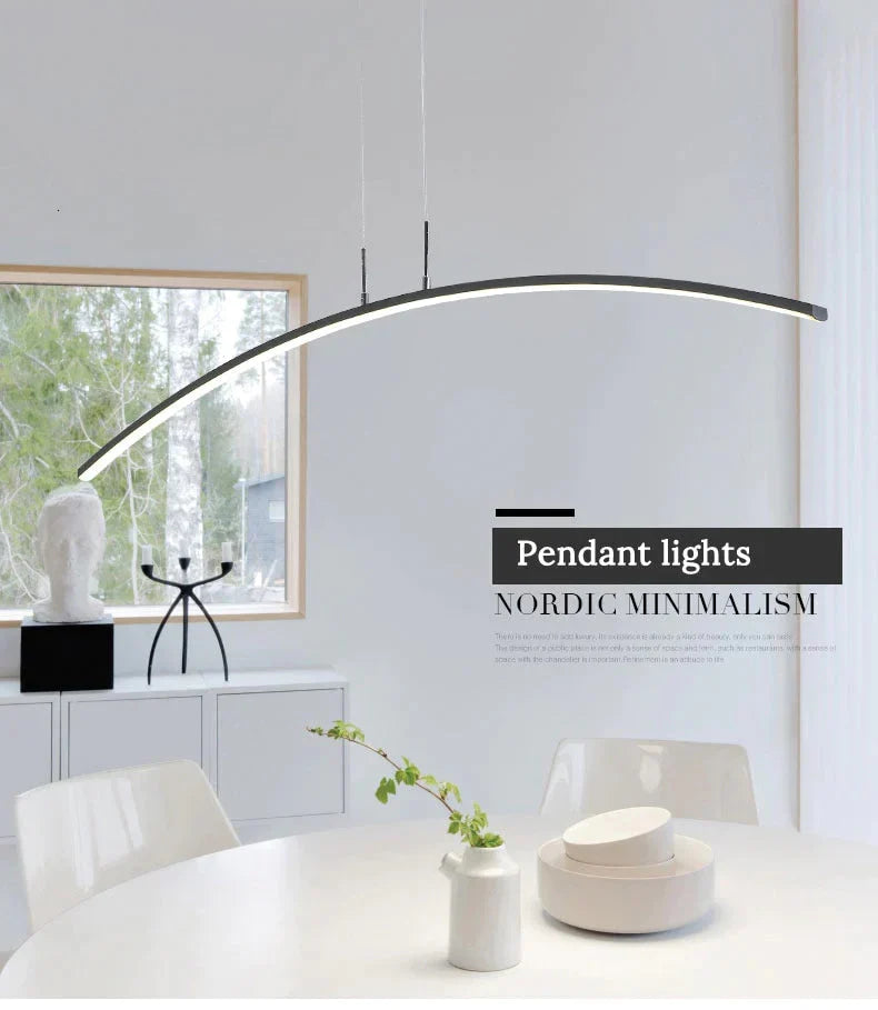 Remote Control Modern Pendant Lights For Kitchen Dining Room Cord Hanging Ceiling Lamps Deco Maison