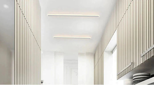 Surface Mounted Modern Led Ceiling Light For Kitchen Fixtures Dining Room Lamp Straight 80Cm Indoor