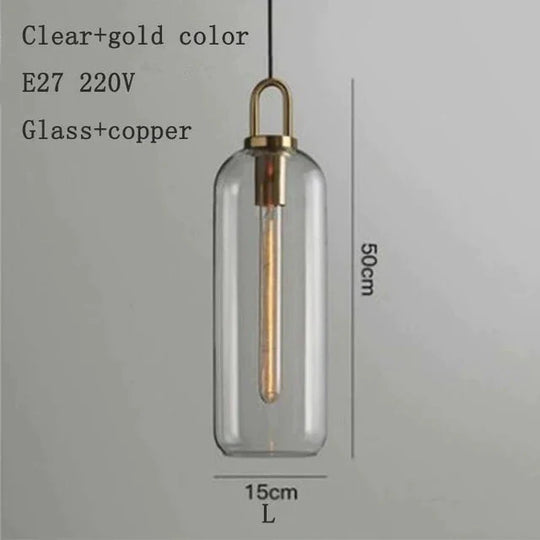 Nordic Modern Simple Glass Ball Led E27 Pendant Lights Interior Lighting Lamps Restaurant Bedroom