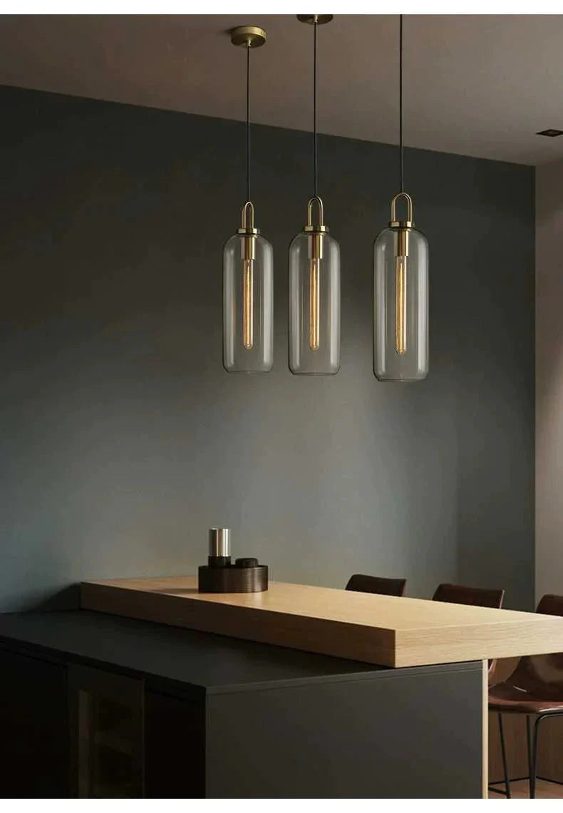 Nordic Modern Simple Glass Ball Led E27 Pendant Lights Interior Lighting Lamps Restaurant Bedroom