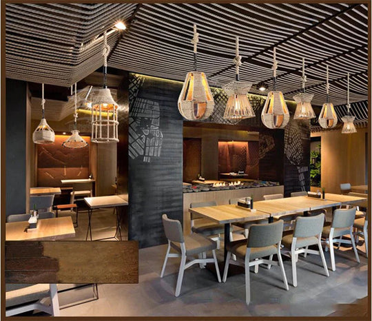 Retro Industrial Creative Modern Design Pendant Lamp Led Loft Decoration E27 Lights Bar Restaurant