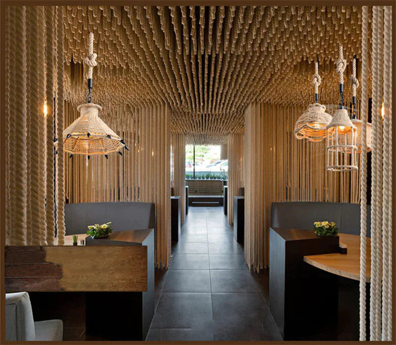 Retro Industrial Creative Modern Design Pendant Lamp Led Loft Decoration E27 Lights Bar Restaurant