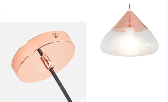 Nordic Postmodern Minimalist Glass Pendant Lights E27 Led Lamps For Living Room Kitchen Bedroom