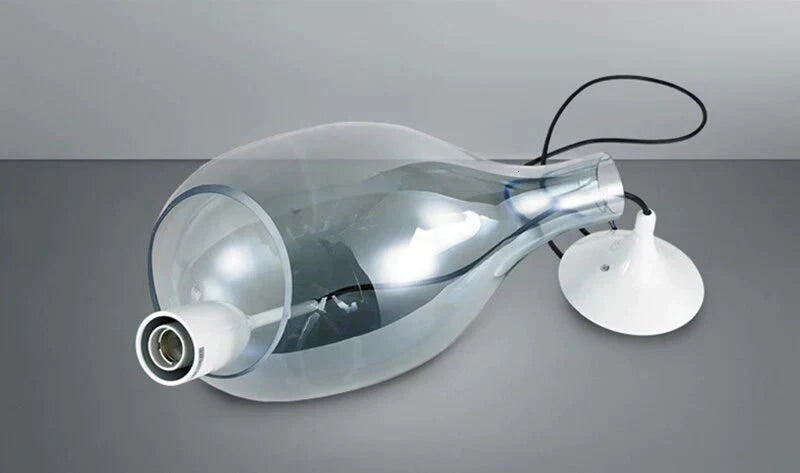 Nordic Loft Glass Pendant Light Led E27 Home Deco Modern Hanging Lamp For Bedroom Living Room