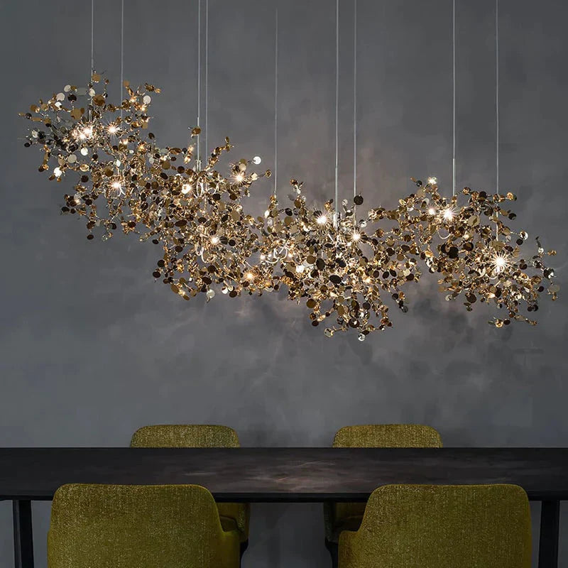 Modern Pendant Lights Stainless Steel Shade Dining Room Lamp Led Luminaire Suspendu Restaurant