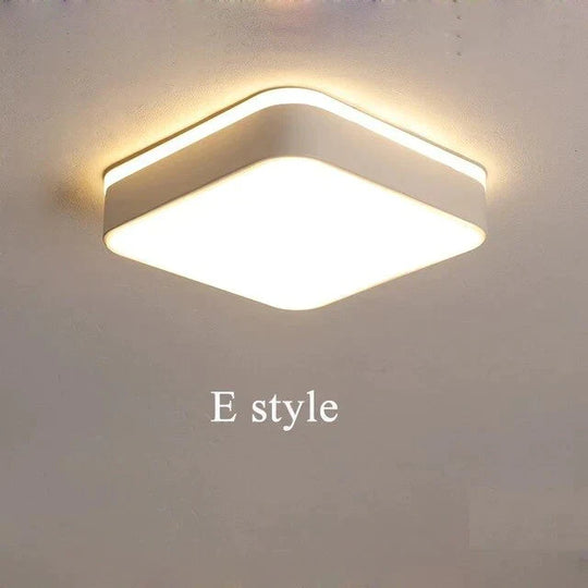 New Design Led Ceiling Light Corridor Art Gallery Decoration Front Balcony Lamp Porch White Black
