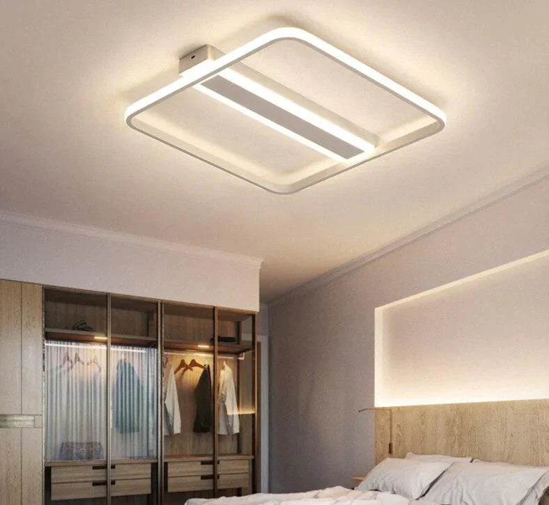 Acrylic Kids Led Ceiling Lights For Study Room Around And Square Lighting Fixtures Lampe Plafond