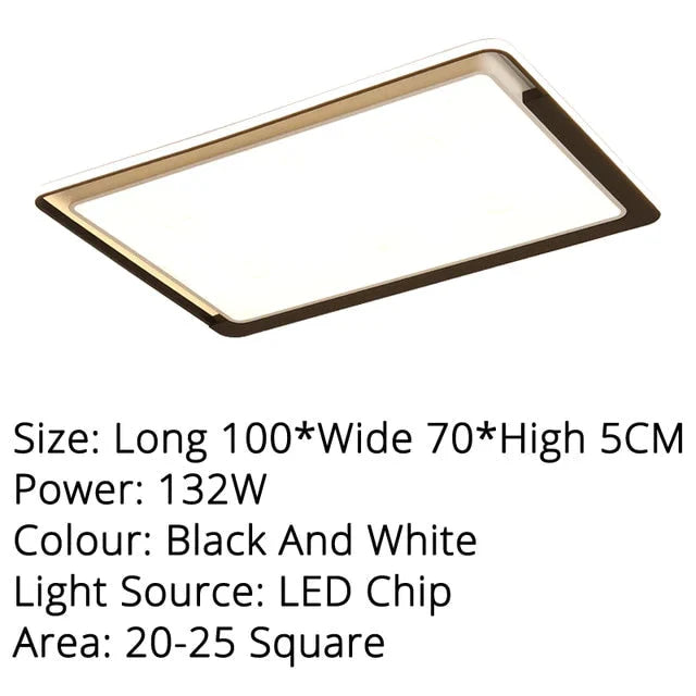Modern Led Celling Lights Living Bedroom Dining Room Iron Body New Lampshade Lighting Lamp Lustres