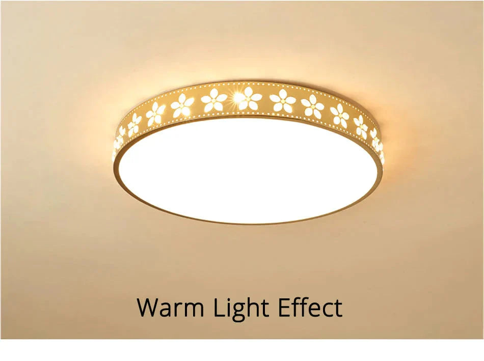 New Simple Modern Atmosphere Living Room Lamp Home Hall Headlights Led Ceiling Rectangular Lighting
