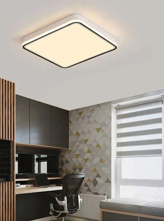 Modern Led Ceiling Lights With Remote Control For Living Room Support Light Fixtures Luminaria Teto