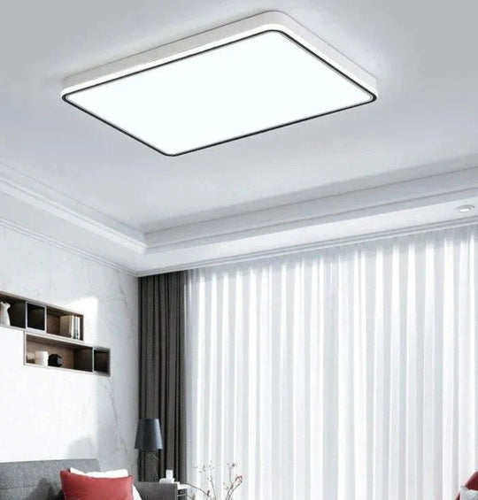 Modern Led Ceiling Lights With Remote Control For Living Room Support Light Fixtures Luminaria Teto