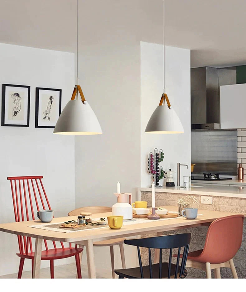 Nordic Minimalist Pendant Light Creative Bedside /Restaurant /Bedroom/ Bar Dining Table Study Lamp