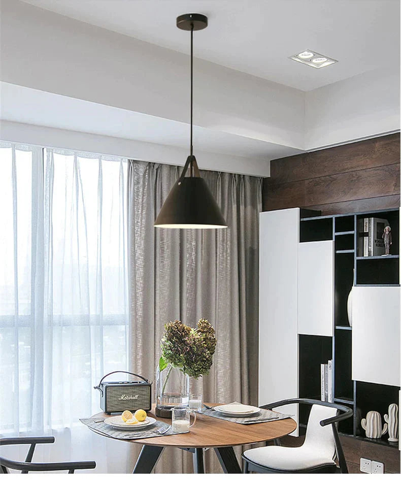 Nordic Minimalist Pendant Light Creative Bedside /Restaurant /Bedroom/ Bar Dining Table Study Lamp